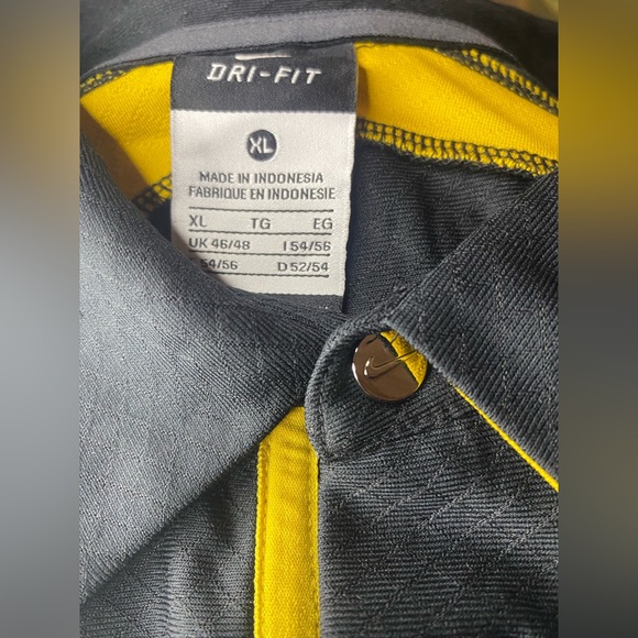 Nike Missouri Mizzou Tigers Football Authentic Dri-Fit Polo Shirt Men’s Size XL - Picture 12 of 12